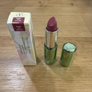 Clinique~ Clinique Pop Longwear Lipstick ~ #14 Plum Pop (Shine)~ 0.13 oz ~ NIB